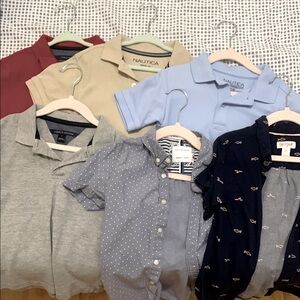 Set of Boys 5T Polos / Short sleeves